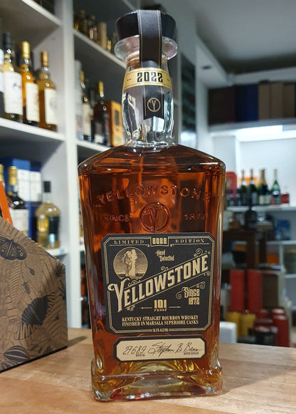Yellowstone limited Edition 2022 Marsala Superior cask ksb Bourbon Whiskey 0,75l 50,5% vol. 101 limitiert single Barrel