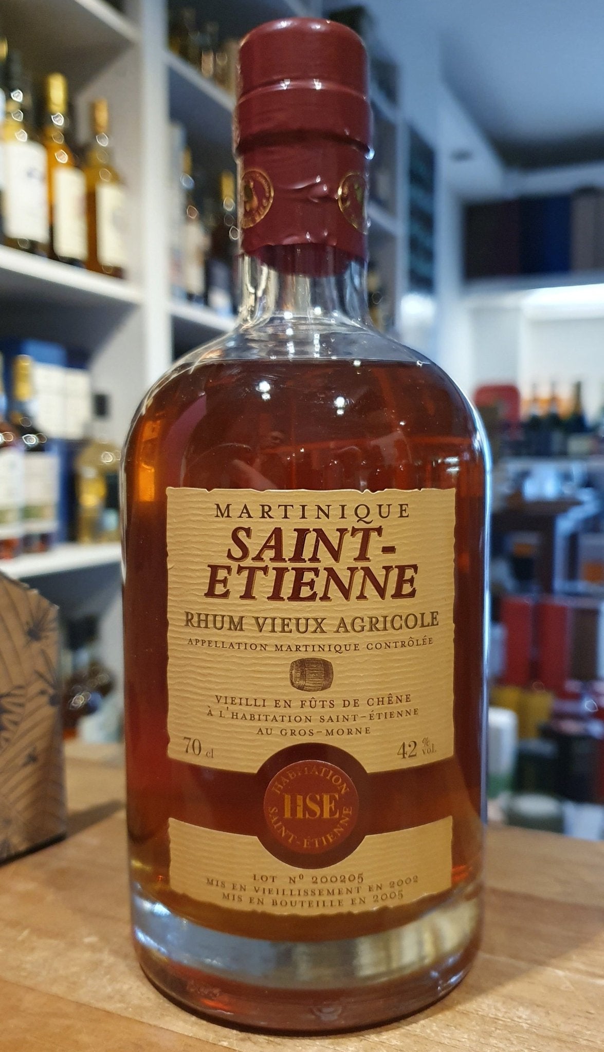 HSE 2002 2005 Martinique Old Agricole Rum 42% vol. 0,5l