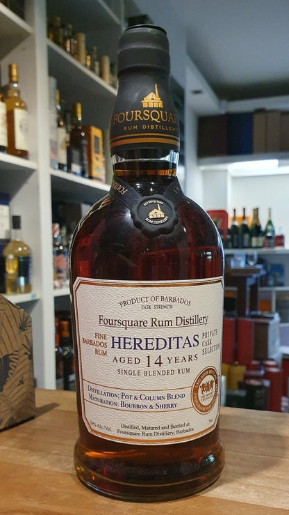 Foursquare Hereditas TWE exclusive 14y Barbados Rum 56% vol. 0,7l limitiert limited