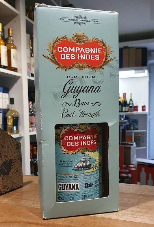 Compagnie de indes Guyana 2002 2015 DDL Port Mourant Cask Strength 0,7l 58% vol. Single Cask RUM CDI - inn-out-shop