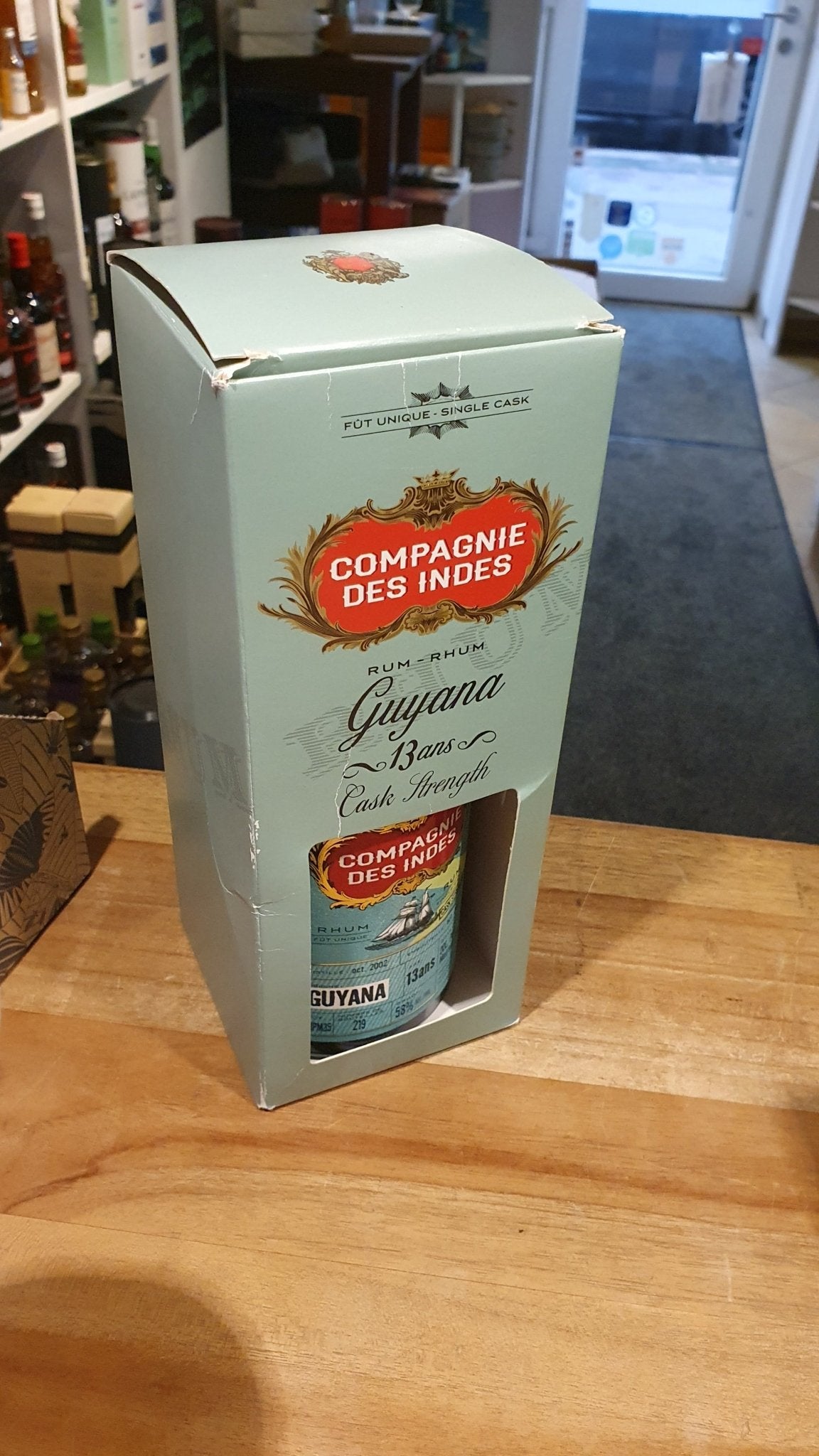 Compagnie de indes Guyana 2002 2015 DDL Port Mourant Cask Strength 0,7l 58% vol. Single Cask RUM CDI - inn-out-shop