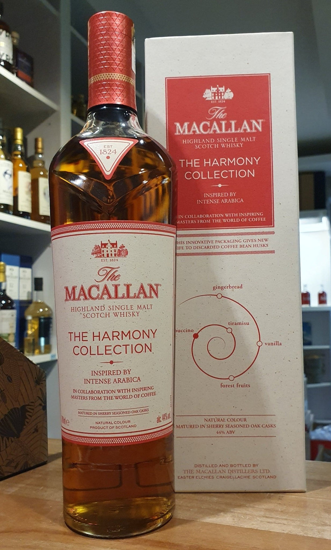 Macallan Harmony Collection Intense Arabica Highland single malt scotch whisky 0,7l Fl 44%vol.