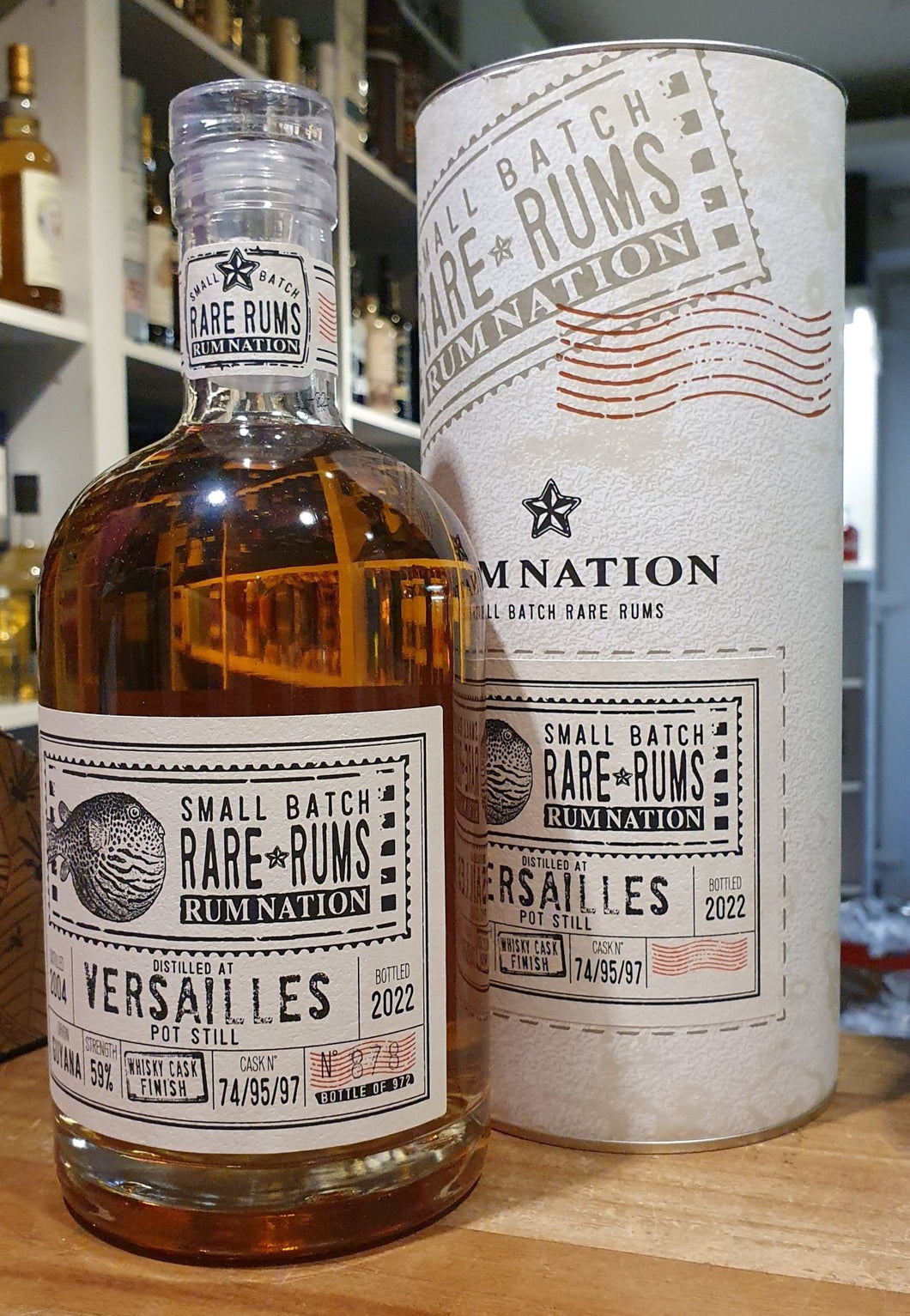 Rum Nation Versailles 2004 2022 Guyana 0,7l 59% vol. Single Cask Rum