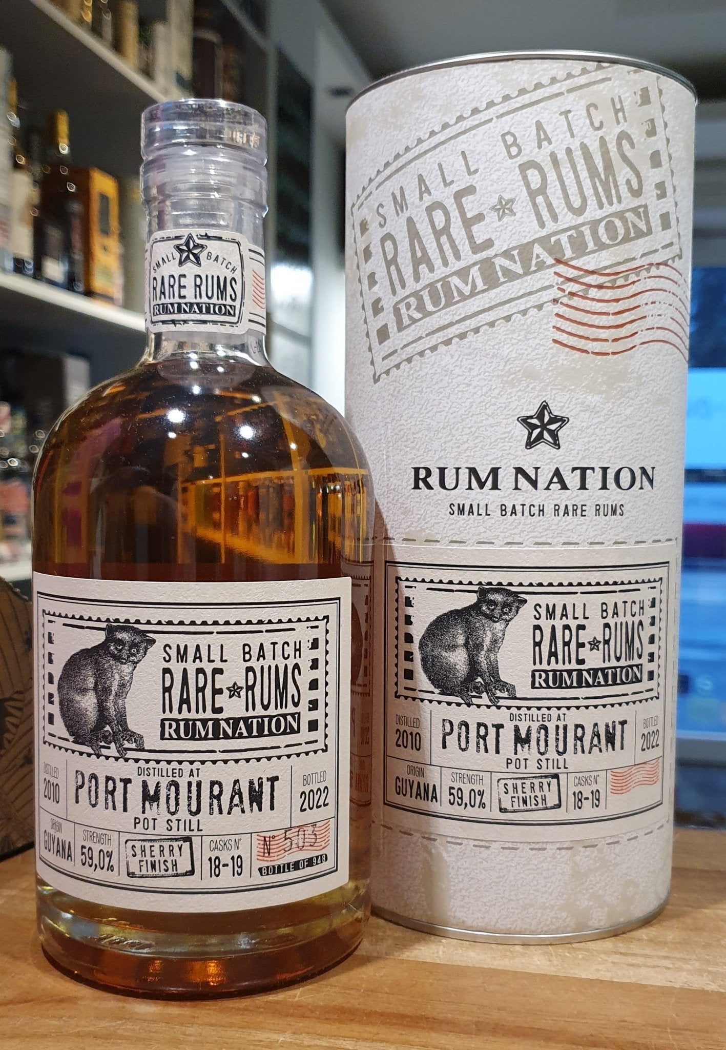Rum Nation Guyane Port Mourant 2010 2022 0,7l 59% vol. Rhum Single Cask

