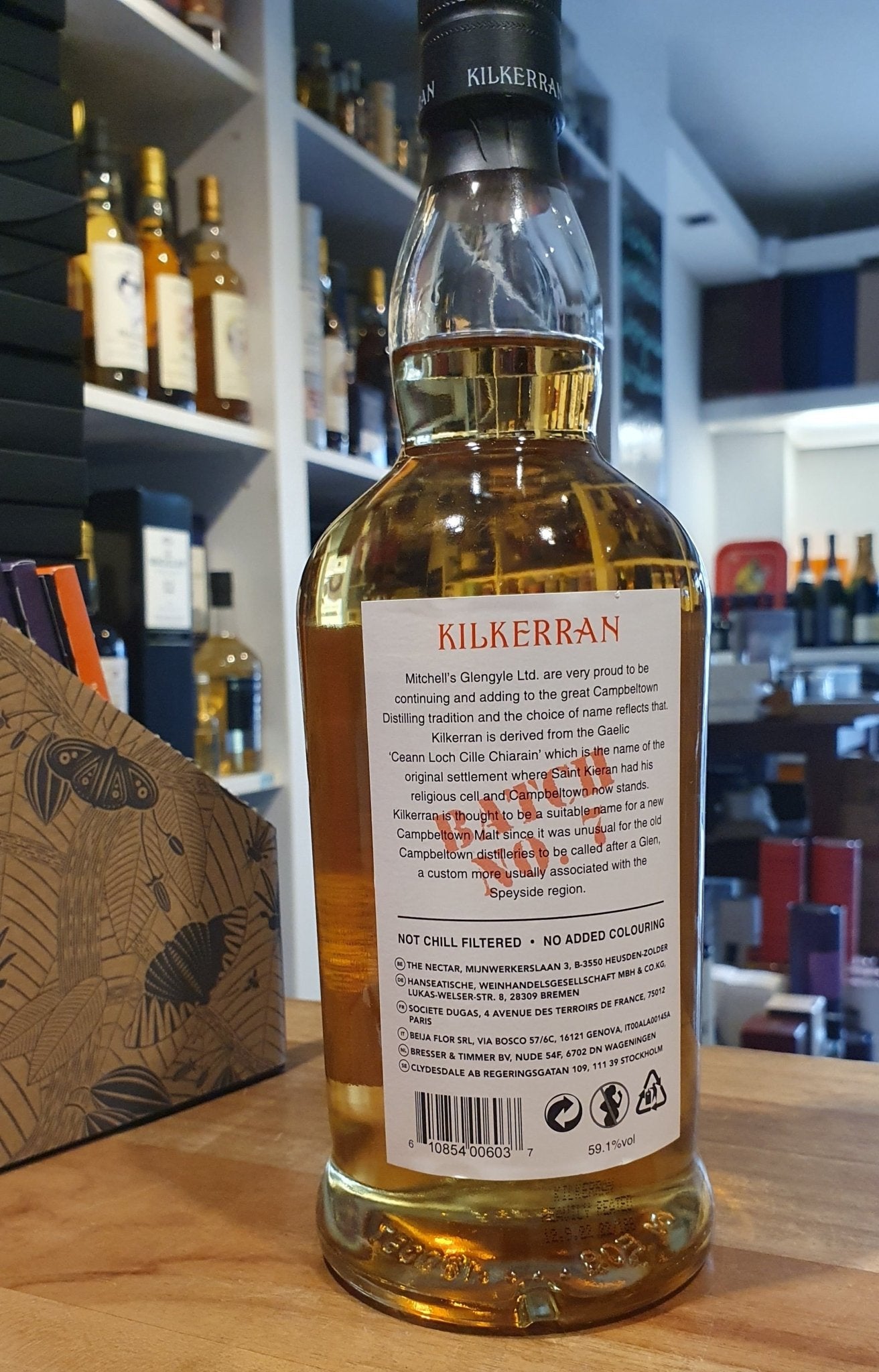 Kilkerran Heavily Peated Batch 7 0,7l 59,1 %vol. o.Dose Campbeltown Limited Edition - inn-out-shop