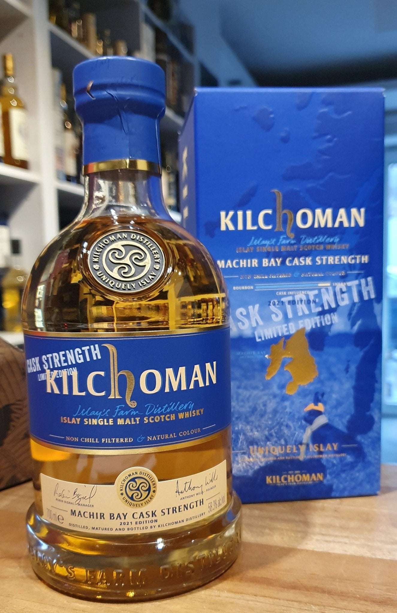 alt
Kilchoman Machir Bay cask strength Edition 2022 single malt scotch whisky 0,7l 58.3 % vol. cask strength cask strength