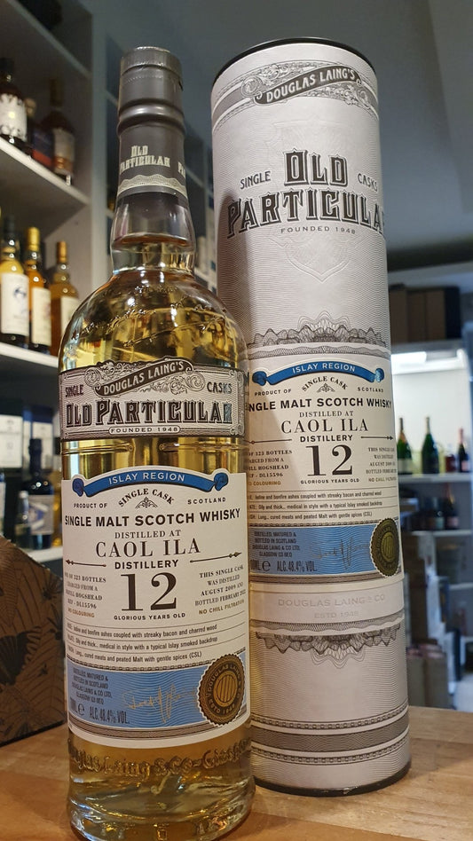 Caol Ila 12Y single cask 2009 2022 Old Particular 48,4% vol. 0,7l Whisky Douglas Laing - inn-out-shop
