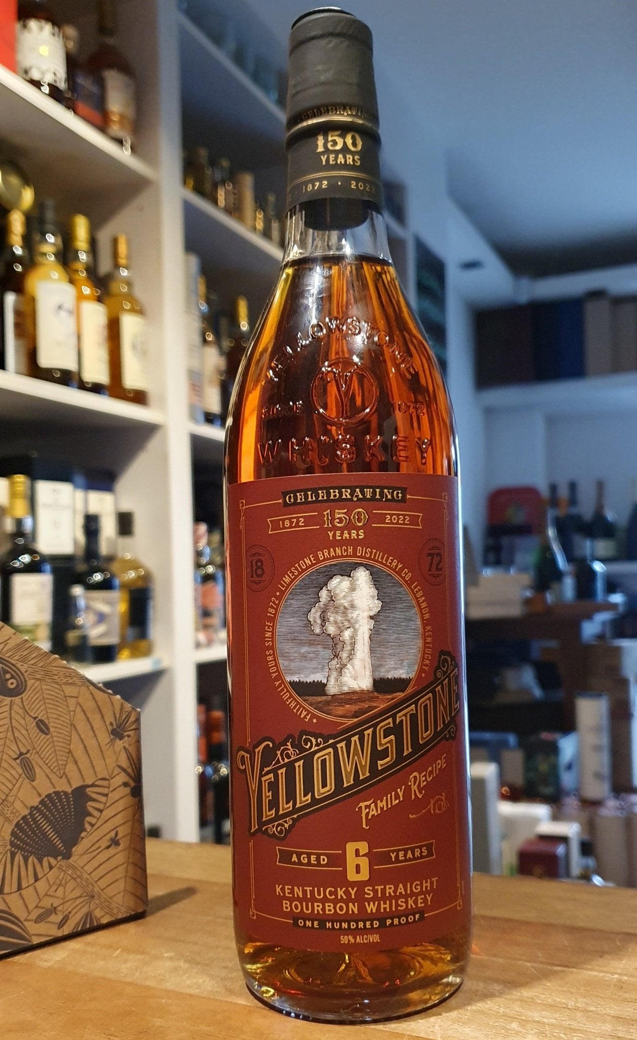 Yellowstone 150th 6y Family Recipe Sell Bourbon Whiskey 0,7l 50% vol. limitiert