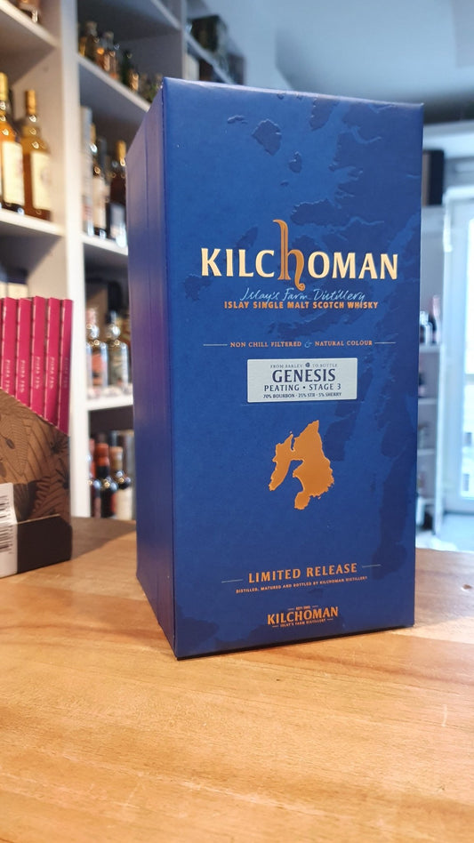 Schottland Kilchoman Whisky Genesis Harvest Stage 3 peating Cask Edition 2022 49.4 %  0,7L  70% Bourbon
