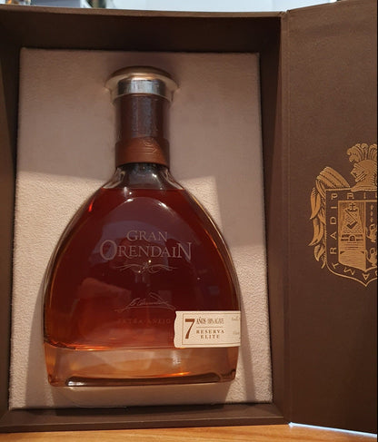 Gran Orendain Elite EXTRA Añejo 7y Limited Edition Tequila 0,7l 40% vol. in carton gift pack without glass - inn-out-shop