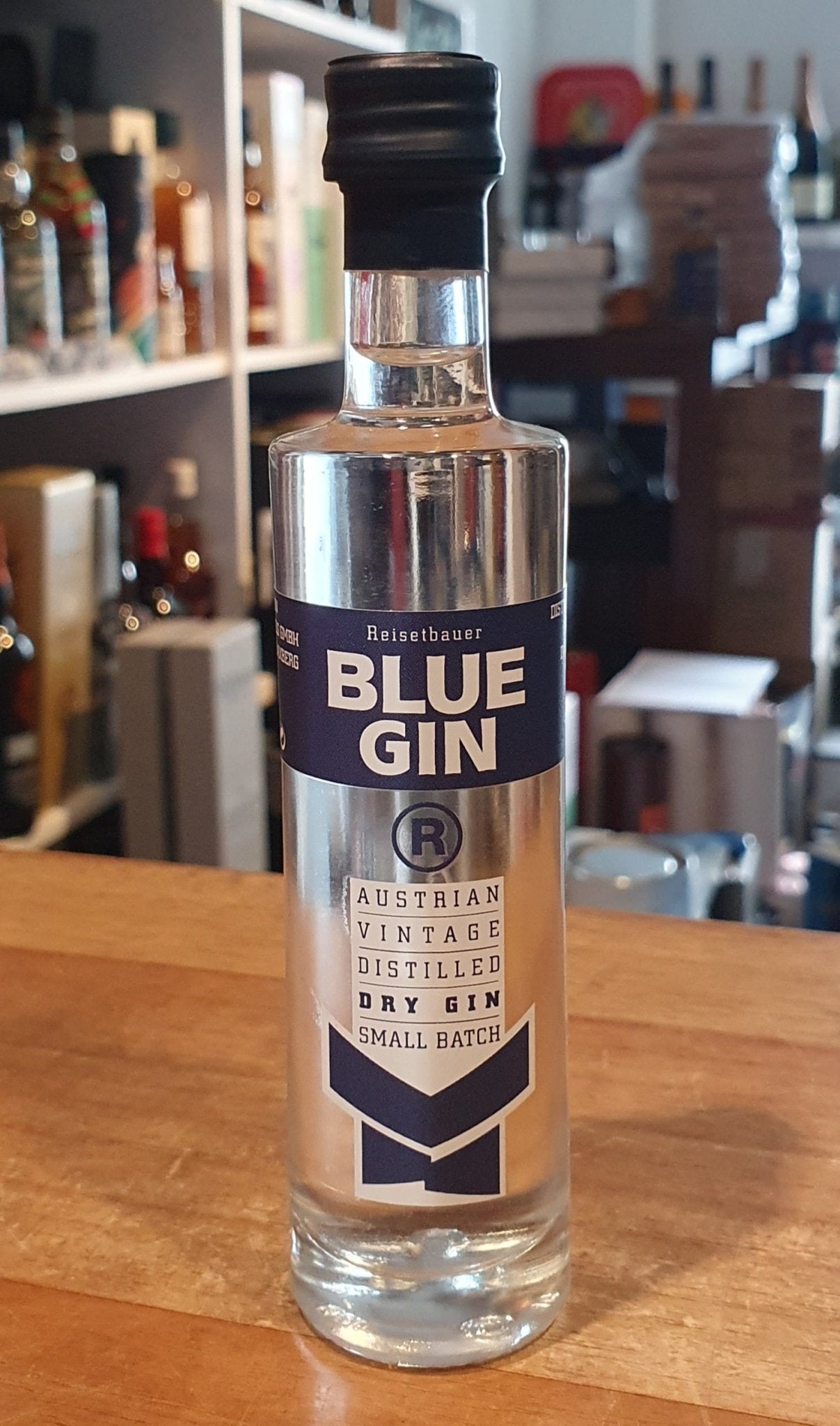Blue Gin Mini Austrian dry gin 0,05l 43% vol. - inn-out-shop