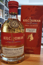 Load image into Gallery viewer, Kilchoman 2022 Vintage 2012 Tequila Single Cask an Geamhradh cask Edition Uniquely Islay Series  Fassstärke Cask 53,1 %vol. Whisky Gepa #823   limitiert auf 239  Fl  Gaumen:  The Tequila finish has sweet caramel notes, earthy smoke and juicy citrus fruits. 
