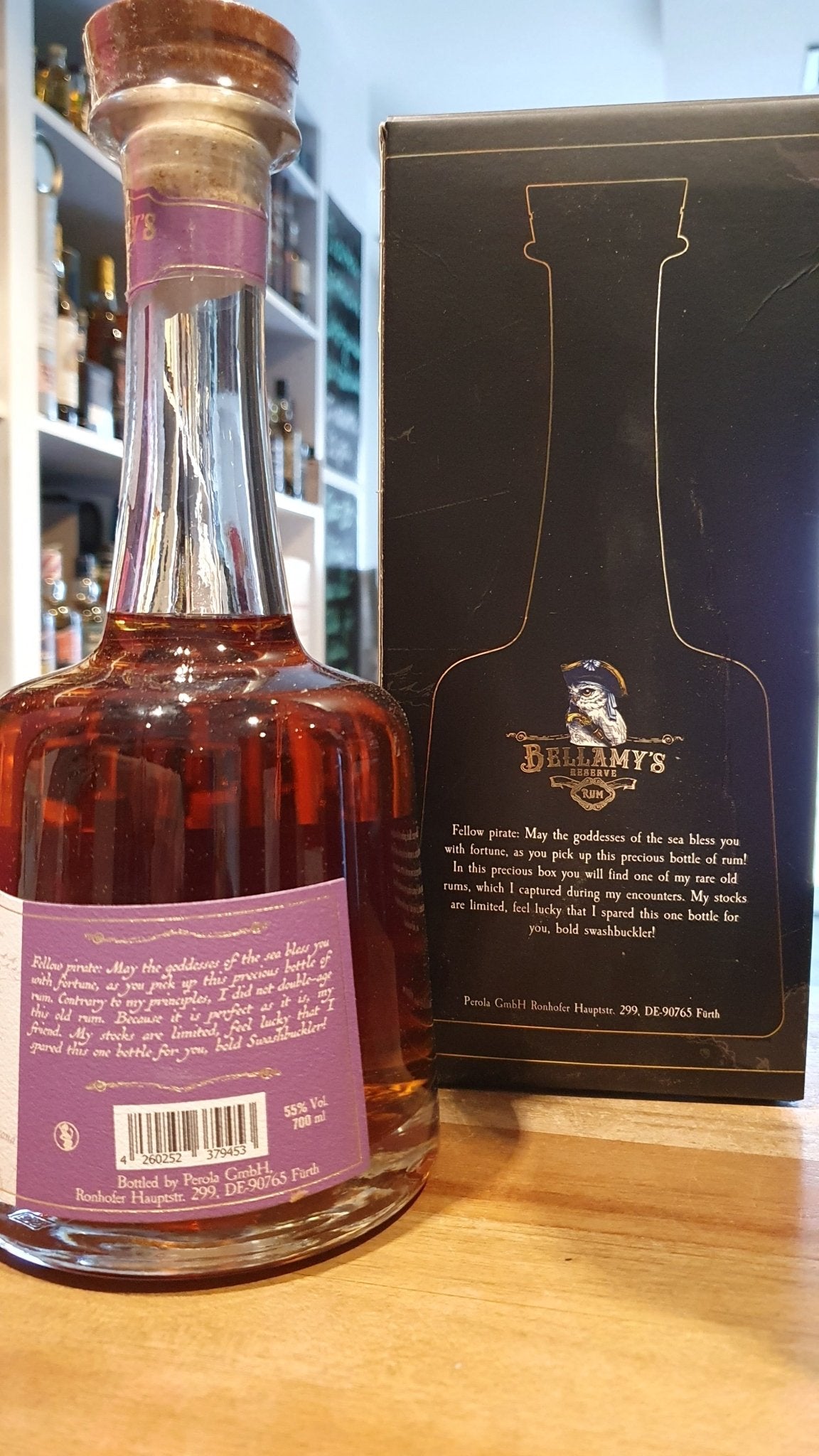 Bellamy's Reserve Belize 2007 2023 Travellers Dist. 0,7l 55% vol. Belamys Rum limited Edition MBT Column Still Travellers