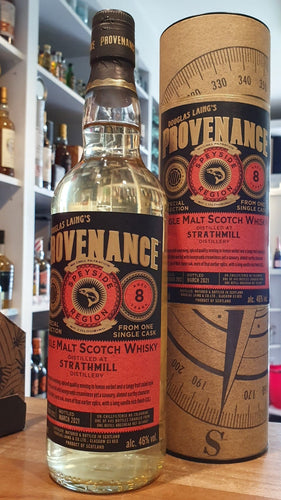 Strathmill 8Y single cask 2012 2021 Provenance 46% vol. 0,7l  Whisky Douglas Laing s #dl14687  limitiert auf 445 Flaschen