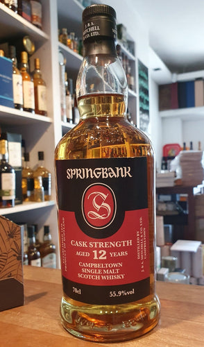 Springbank 12y 08.09.2021 o.Dose 0,7l 55,9% vol. Schottland Campbeltown Ex-Bourbon und Sherry