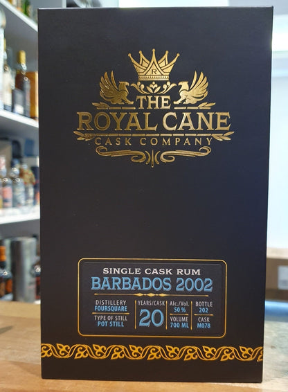 Royal Cane Barbados 2002 0,7l 50%vol. Rum single cask Distillery: Foursquare Rum 20 years -American white