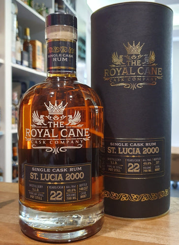 Royal Cane St.Lucia 2000 2022 0,7l 49,6%vol. Rum single cask