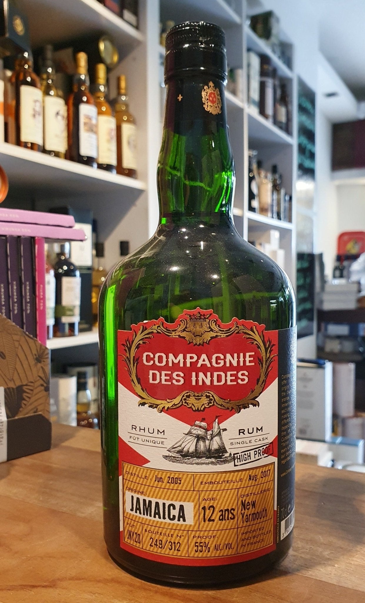 Compagnie des Indes 12Y Jamaica 2005 2017 New Yarmouth 0,7l 55 %vol. cdi rum JNY