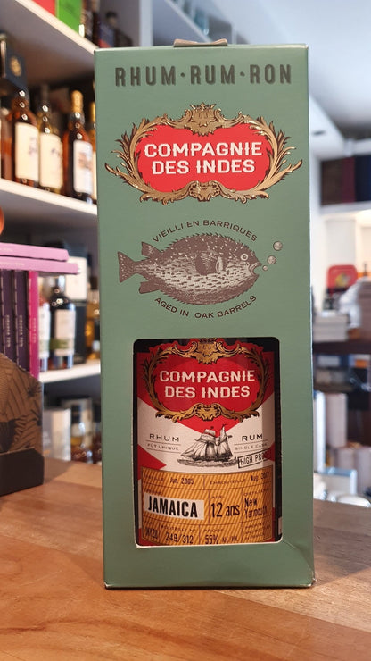 Compagnie des Indes 12Y Jamaica 2005 2017 New Yarmouth 0,7l 55 %vol. cdi Rum JNY Rum single cask