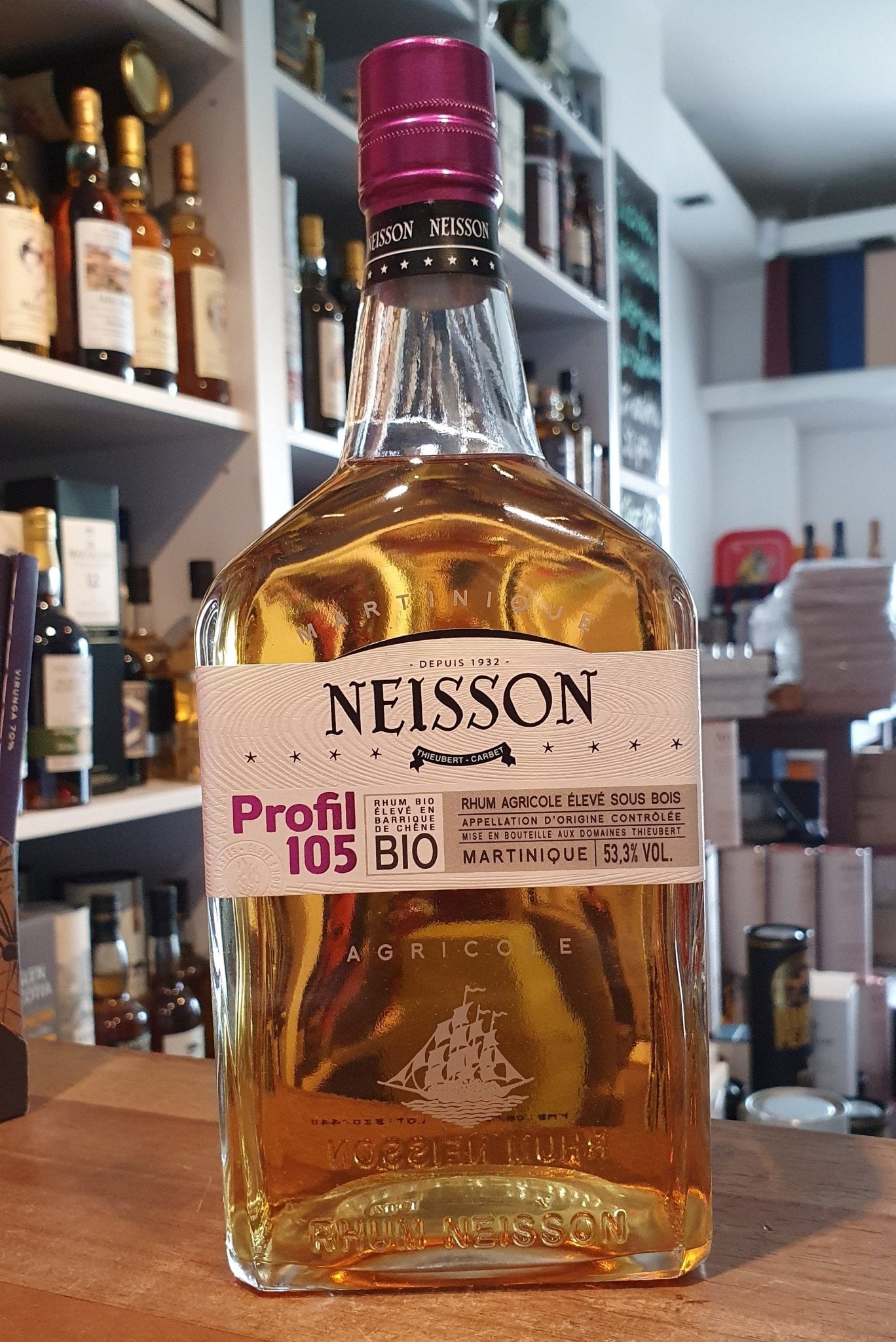 alt
Neisson Profil 105 Organic 53.3% vol. 0.7l in gift box Rum Agricole Rhum Martinique AOC Aging 12-24