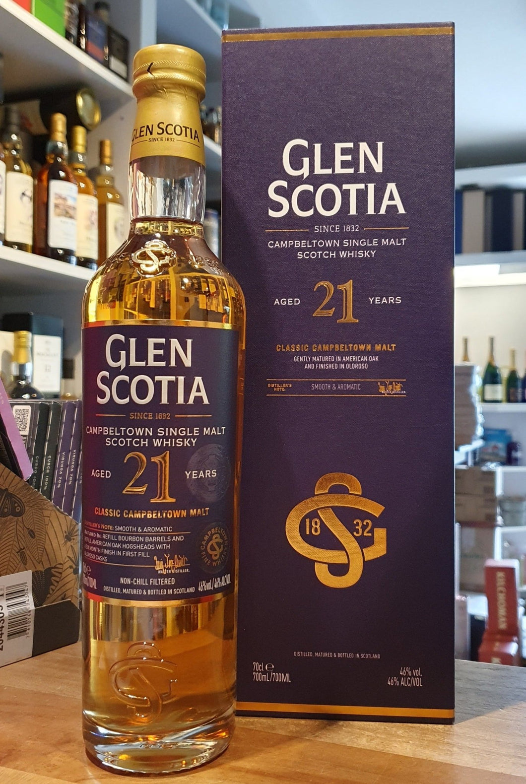 Glen scotia 21y 2023 0,7l 46%vol. GePa Schottland Campbeltown