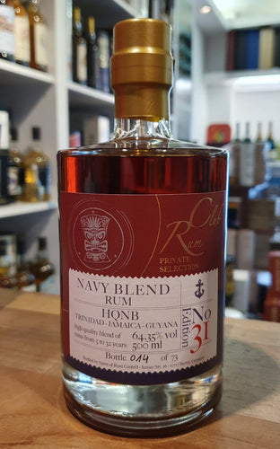 Rumclub Ed.31 Trinidad Jamaica Guyana blend 64,35% vol. 0,5l Single cask Rum club - inn-out-shop