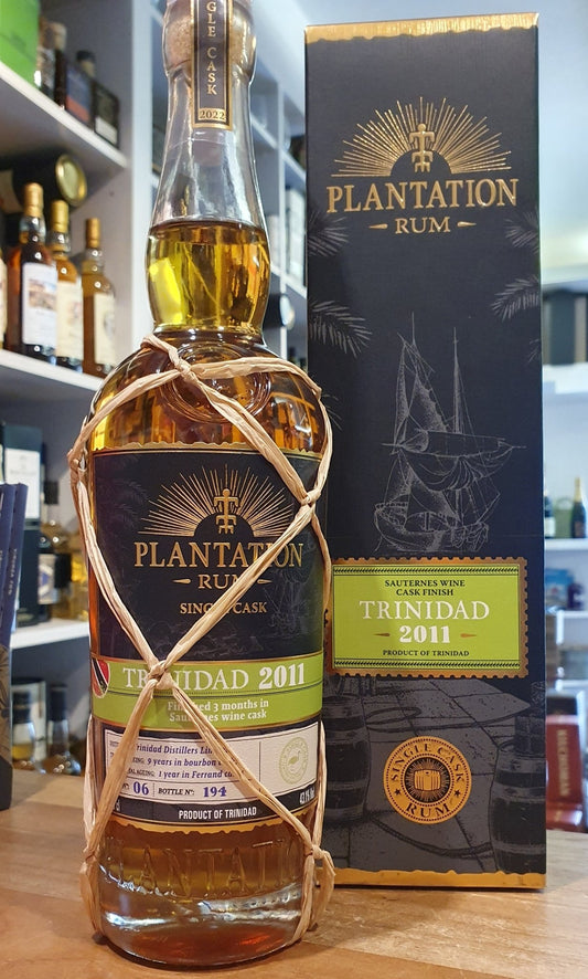 Plantation Trinidad 2011 2022 Sauternes Cask XO 0,7l 43,1 % vol. single cask rum rp cask bottling