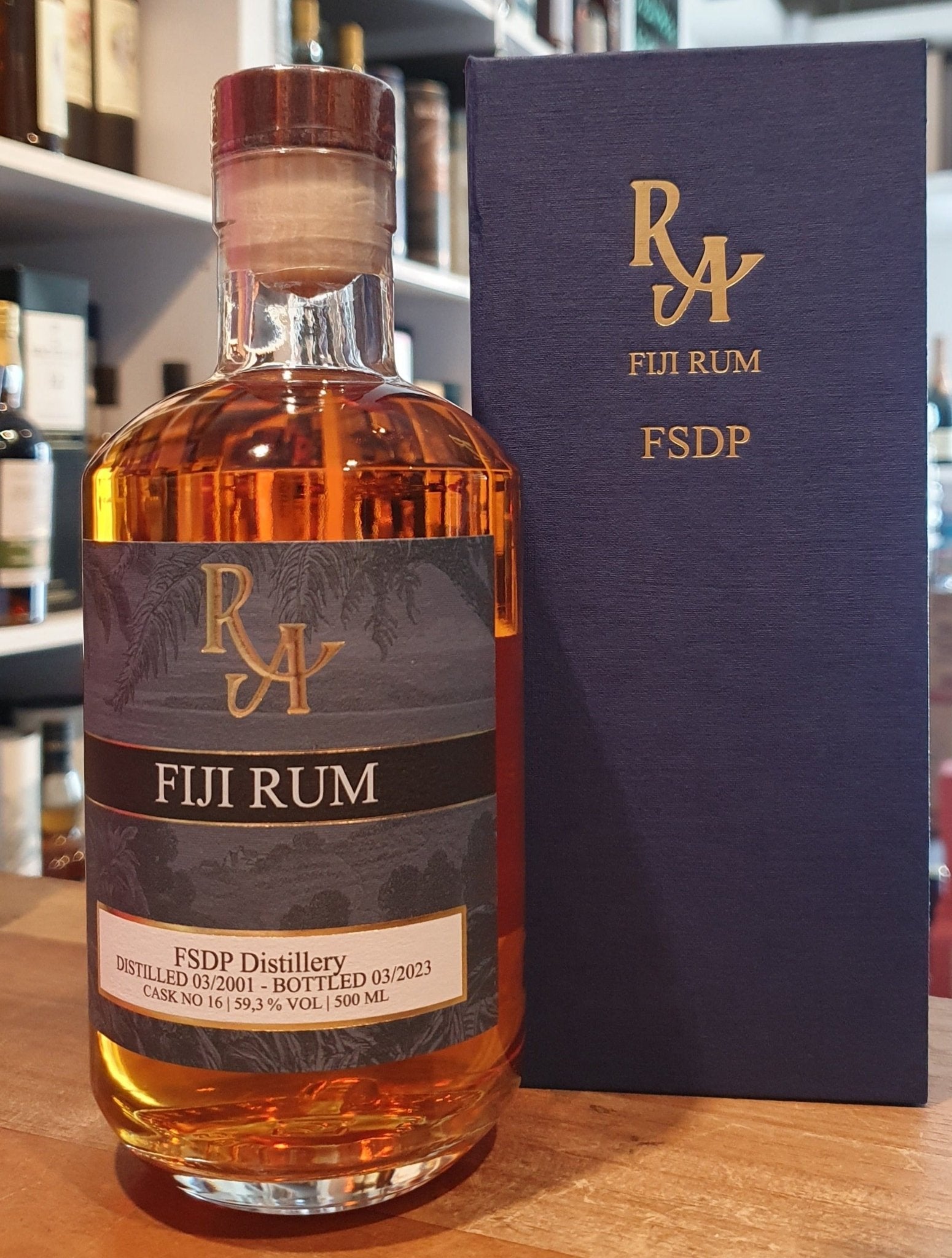 RA Fiji 2001 2023 FSDP 22y 59,3 % 0,5 l single cask Rum Artesanal Single Pot Still #16