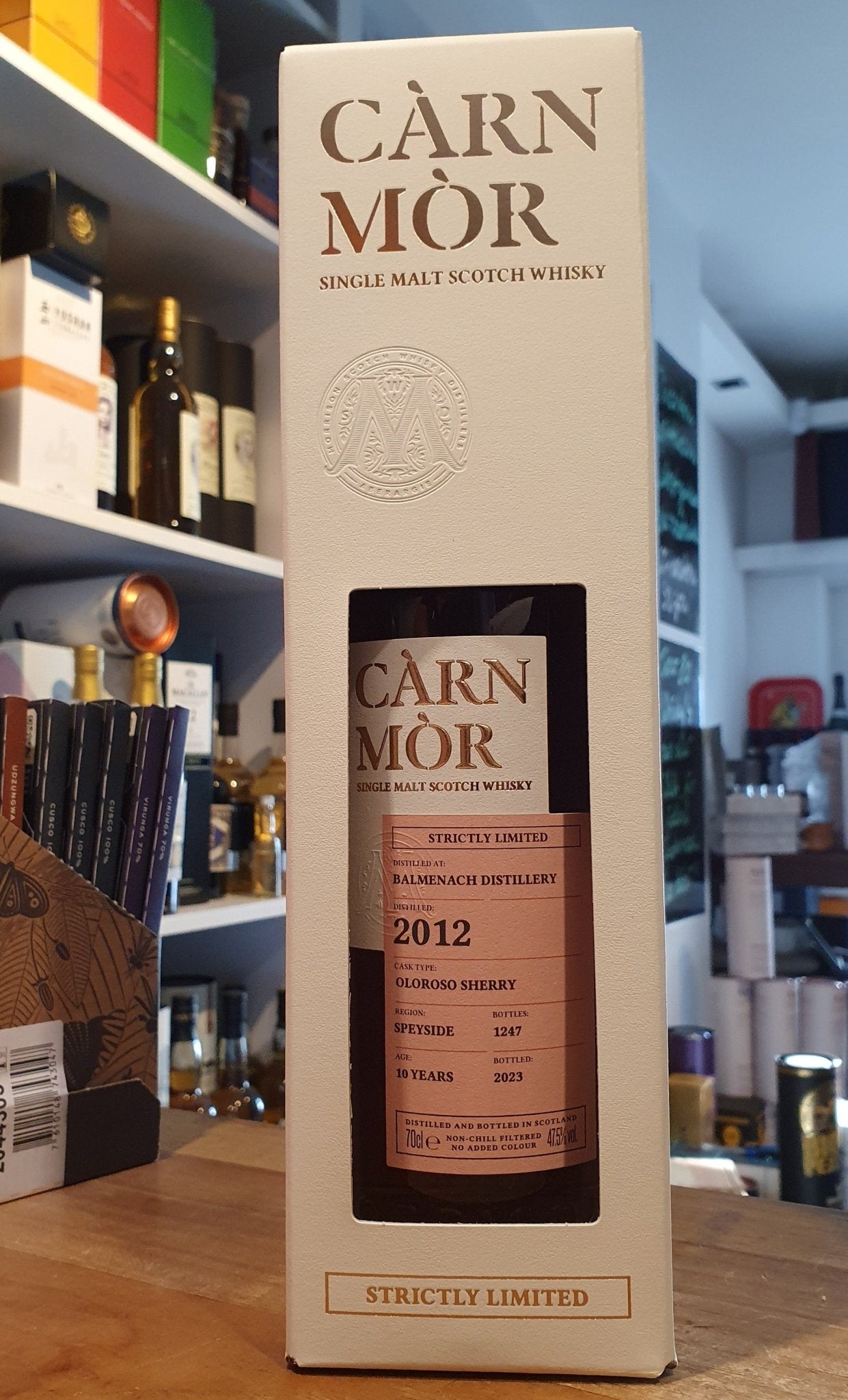 alt
Balmenach 2012 2023 10 First- & Refill Oloroso Sherry Speyside Carn Mor 47,5% vol. 0,7l Strictly Limited small batch Highl