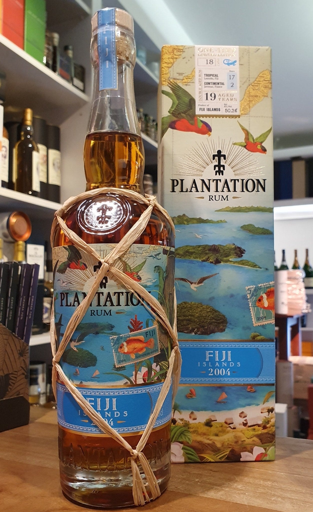 Plantation one time Fiji Island 2004 2023 0,7l 50,3% vol. limited edition rum special edition limited