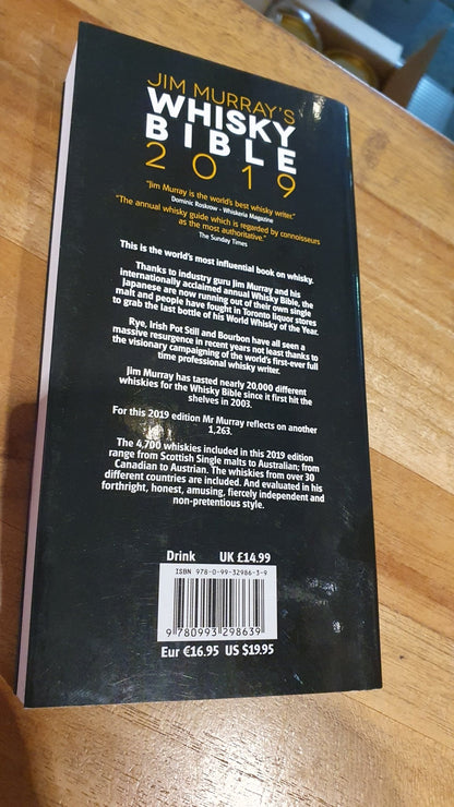 Whisky Bible Jim Murray's 2019 15th Anniversary Edition Buch - inn-out-shop