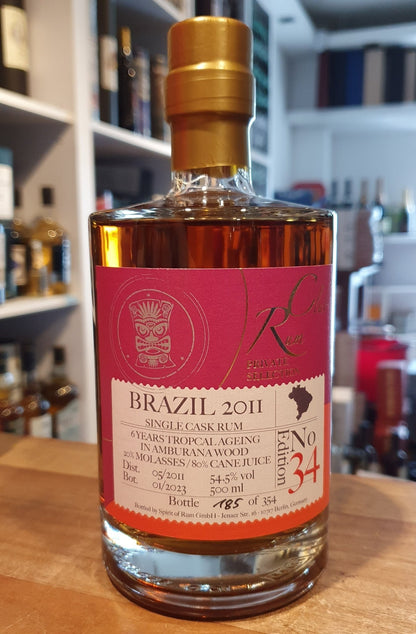 Rumclub Ed.34 Brazil 2011 2023 0,5l 54.5% vol. rum