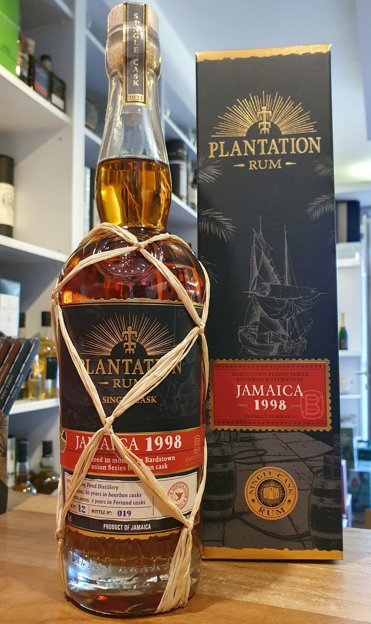 Plantation Jamaica 1998 2021 Long Pond CRV XO 0,7l 49,2% vol. single cask rum cask bottling special edition rh