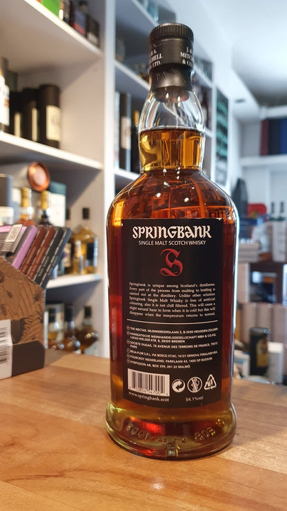 Springbank 12y Cask Strength 2023 o.Dose 0,7l 54,1% vol. Schottland Campbeltown  60 % Ex-Bourbon und