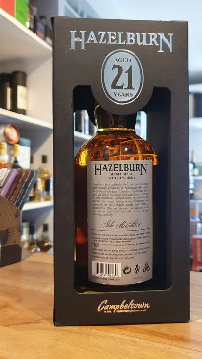 X Hazelburn 21y 2023 0,7l 43,2 % vol. Whisky Campbeltown limited Edition