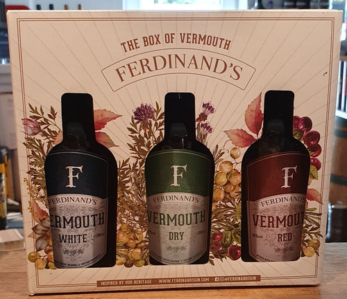 Ferdinands Vermouth Set red, dry, white  19% vol. 3x 0,2l Flasche