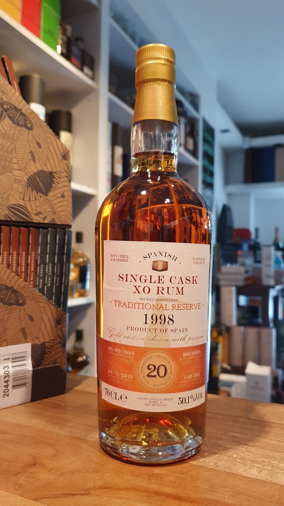TWCC Single cask Rum 1998 XO Spanish Reserve 50,1%vol. 0,7l Fl Rum