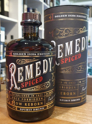 Remedy golden 1920s Edition Spiced 0,7l 40%vol. rum Spirituose