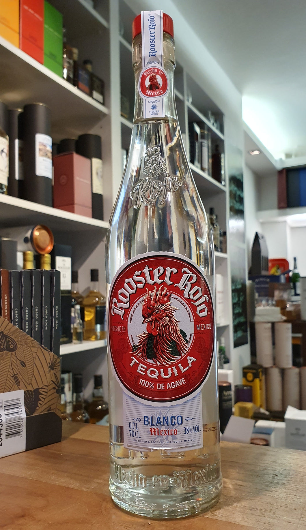 Rooster Rojo blanco Tequila 0,7l 38% vol.