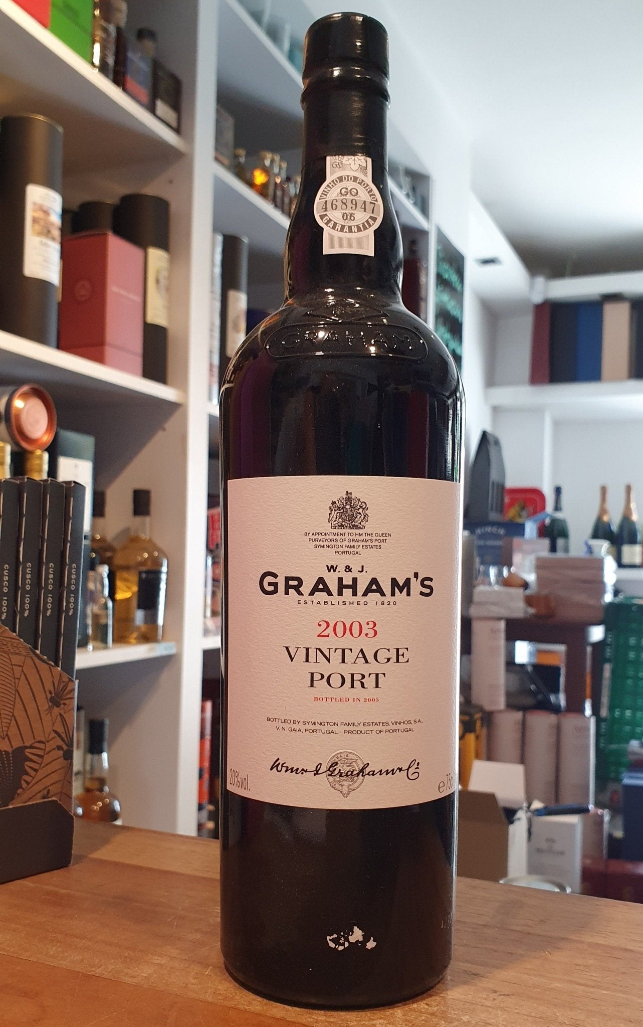 Grahams 2003 Vintage Port vol. 0,75l Fl 20% vol.