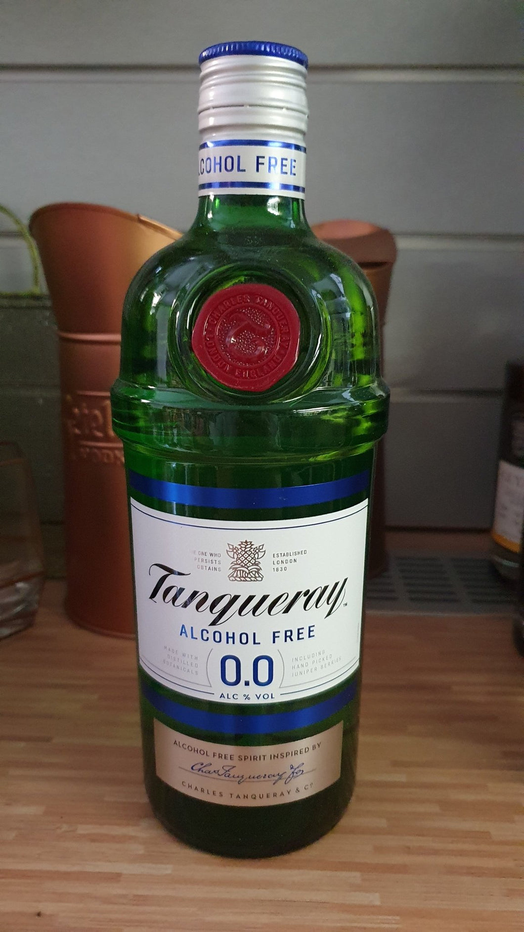 Tanqueray 0,0 0,7l Flasche 0 % vol. Gin Ersatz alkohol frei
