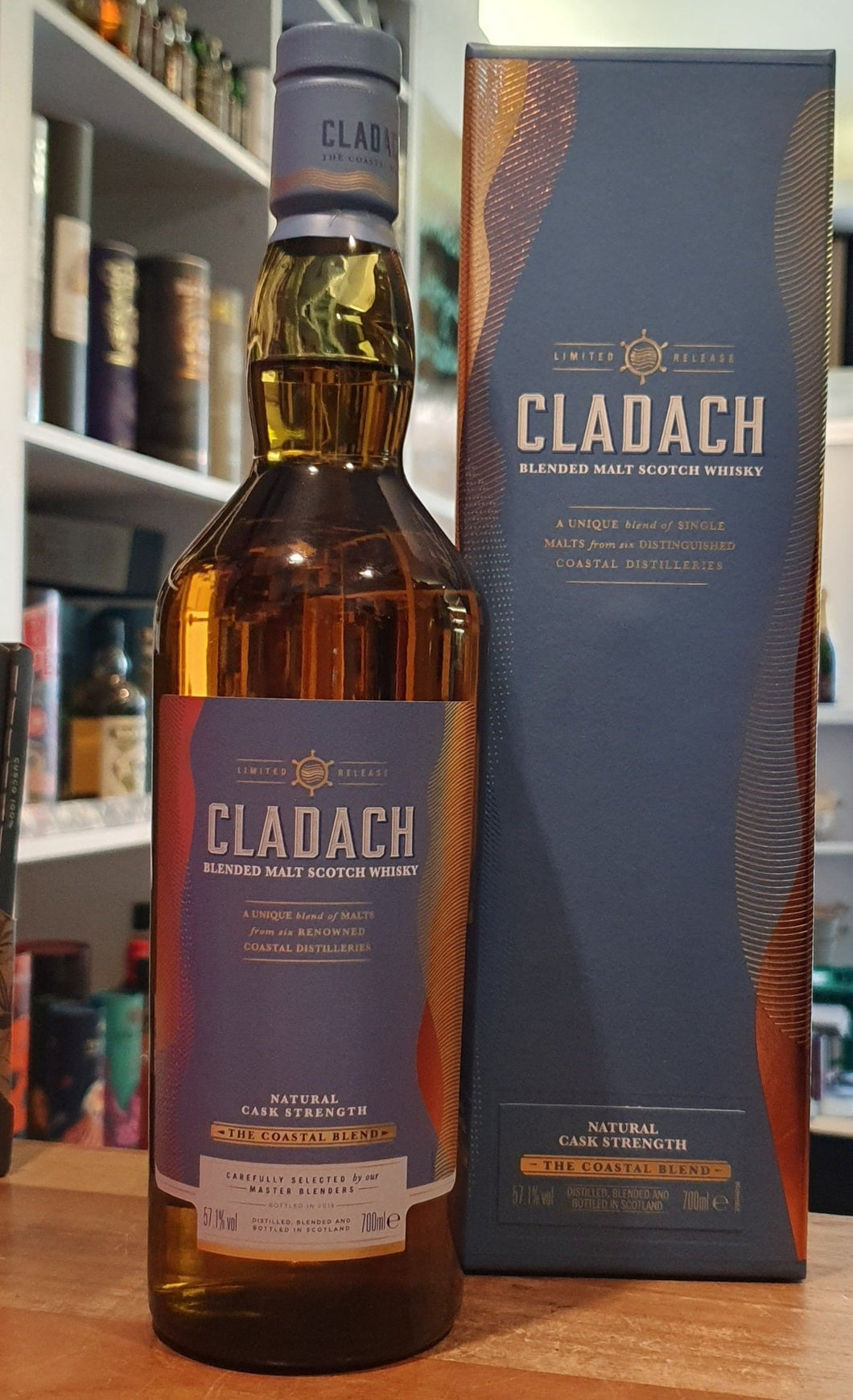 Cladach y Special Release 2018 Single malt 0,7l 57,1% vol. the coastel blend natural cask strength limited unique   Blended Malt Whisky der sechs 