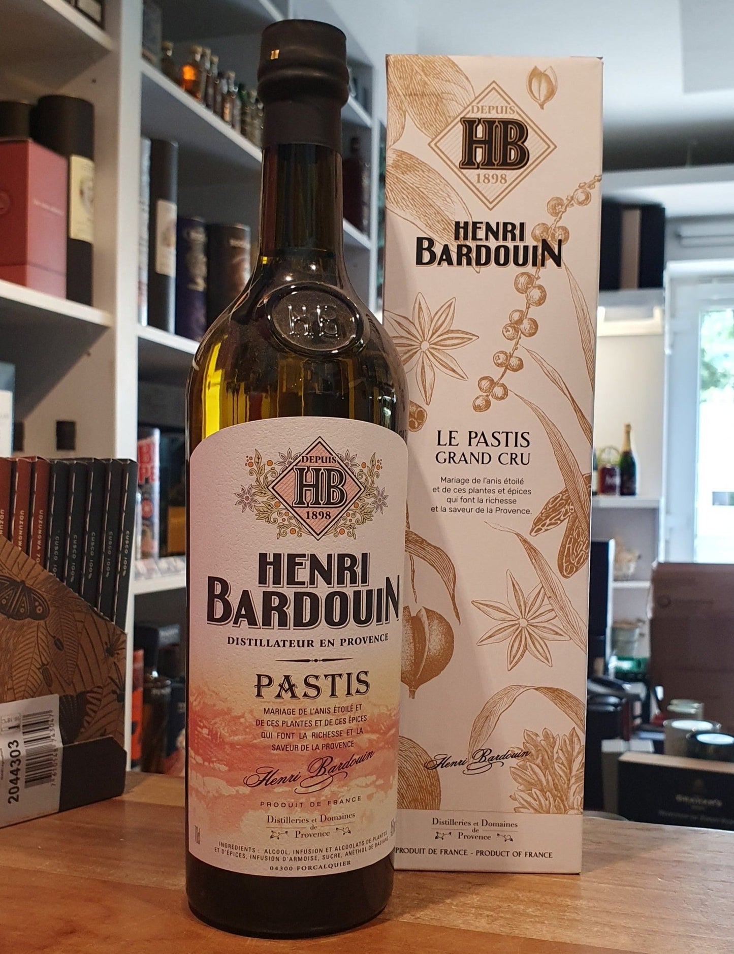 alt
Henri Bardouin Pastis Grand Cru 45% obj. 0,7l Francie