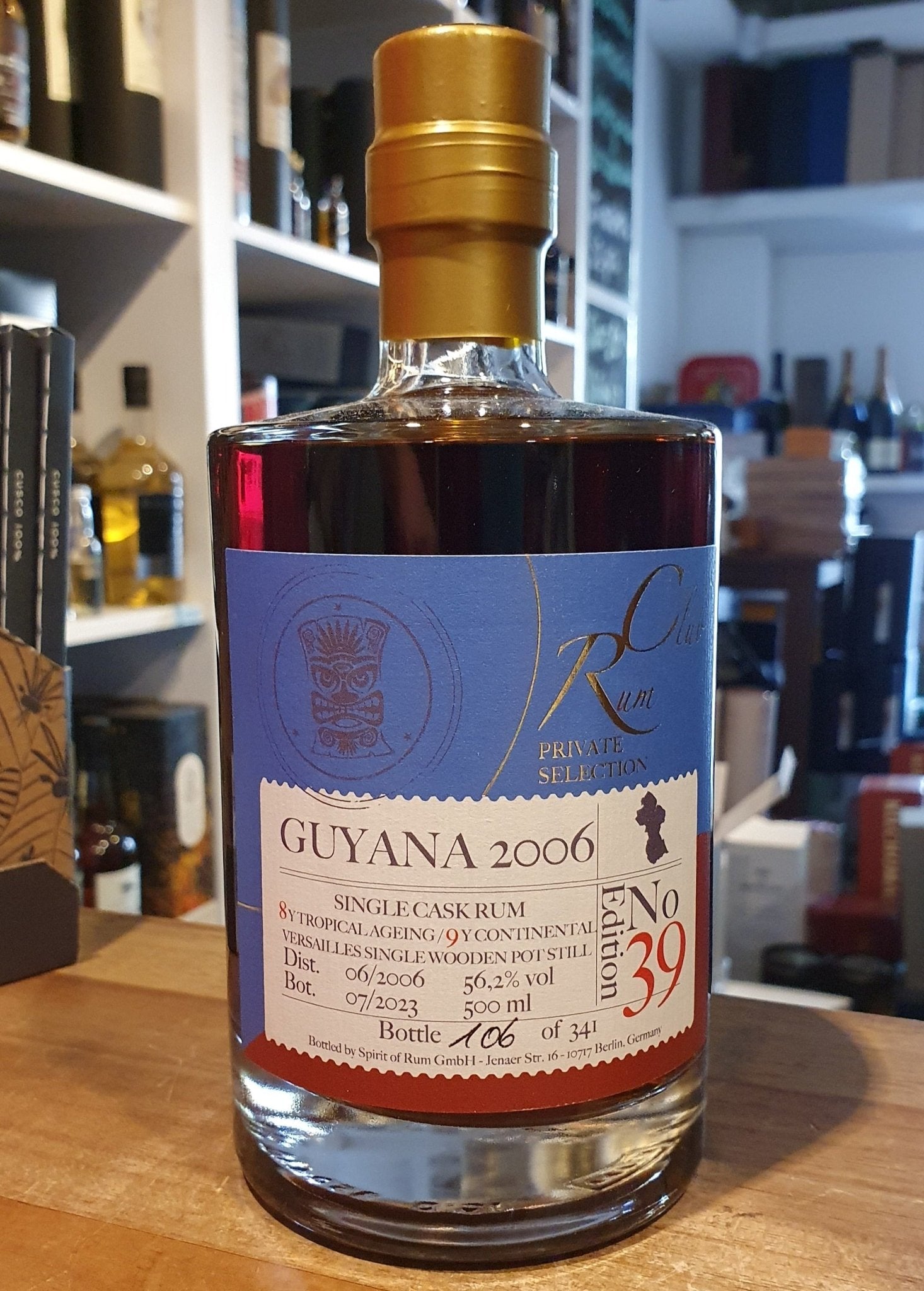 Rumclub Ed.39 Enmore 2006 17y Guyana mark rev 0,5l 56,2% vol. rum - inn-out-shop