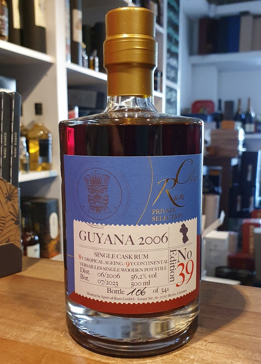 Rumclub Ed.39 Enmore 2006 17y Guyana mark rev 0,5l 56,2% vol. rum - inn-out-shop