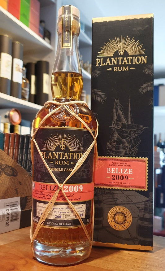 LAST BOTTLE! Plantation Belize 2009 2019 Wild Cherry Finish XO 0,7l 44,1% vol. single cask rum Kavelliers limited