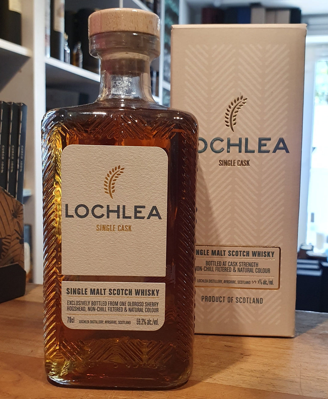 Lochlea 2018 2023 single cask Oloroso cs 59,3% vol. 0,7l Whisky #271