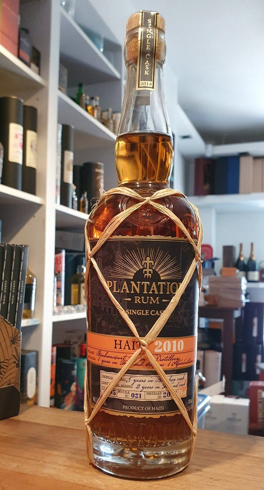 Plantation Rum Haiti 2010 8y XO (de Jeanty distillery  ) 0,7l 40,2% vol. single cask Rum Ester 221 VC 737  2010 . 2018