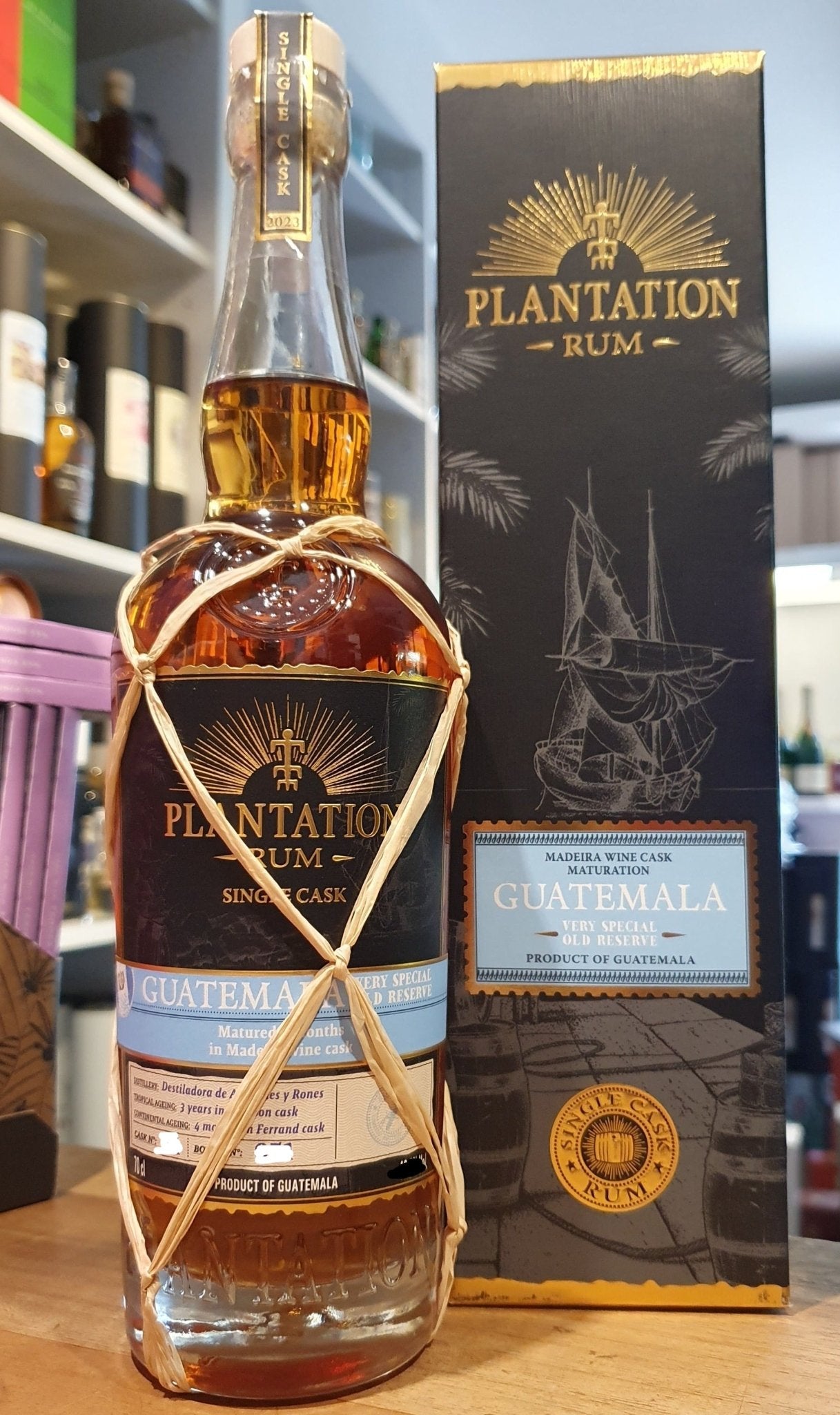 Plantation Guatemala VSOR 2023 red Madeira Finish XO 0,7l 49,5 % vol. single cask Rum ex