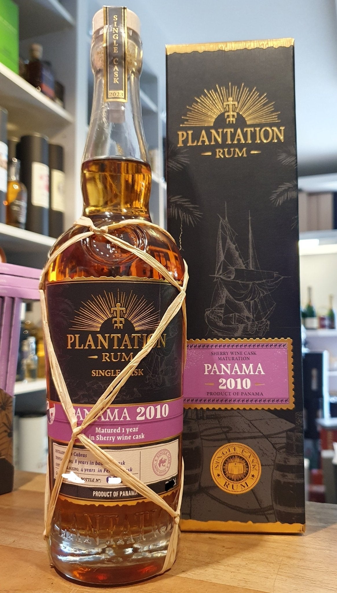 Plantation Panama 2010 2023 Sherry Finish XO 0,7l 50,1 % vol. single cask Rum rp ws
